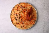 نص دجاج شواية مع رز