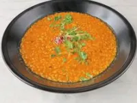 عدس مع دجاج