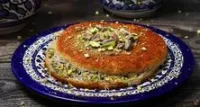 كنافة مكسرات وسط