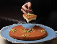 كنافة نابلسية بالقشطة كبير