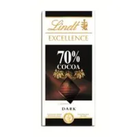 ليندت لوح شوكولاتة دارك 70% 100جرام