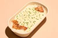 دجاج بكريمة البطاطس - أرز
