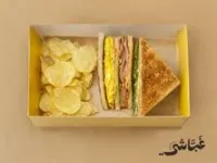 بيض كلوب ساندوتش