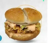 زنجر برجر ساندويتش حراق