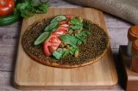 زعتر مع الخضار