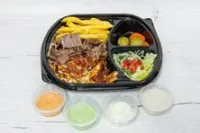 صحن غرقان لحم