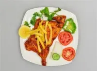 دجاج مظبي بدون أرز - نص حبة دجاج