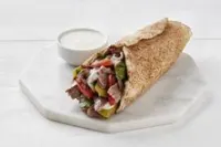 شاورما لحم بالجبن - خبز صاج