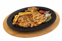 دجاج على الفحم - نصف دجاجة