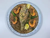 وجبة بلطي مع جمبري