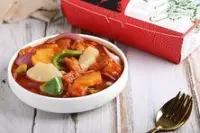 دجاج بالصلصة الحلوة والحامضة