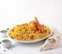 حبه دجاج شواية مع الرز