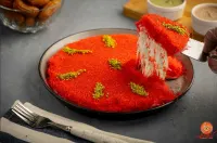 كنافة خشنة نابلسية بالجبنة - وسط