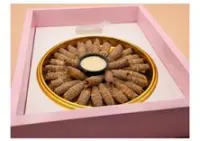 رولات تمر بالجبن