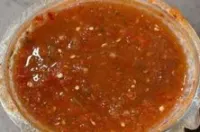 سلطة طماطم بارد